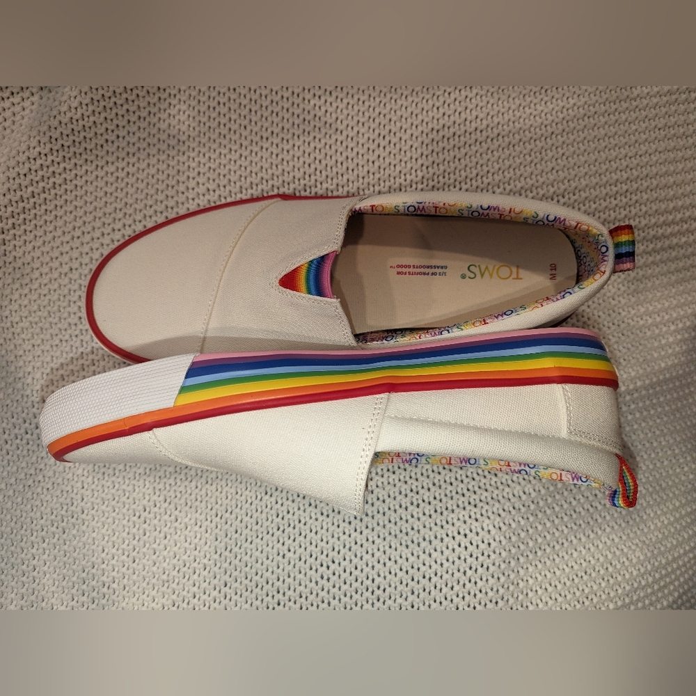 TOMS Pride Slip Ons